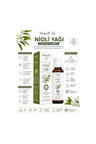 %100 Saf Nioli Yağı 20 Ml - Pürüzsüz Cilt & Gözenek Arındırıcı Yağ