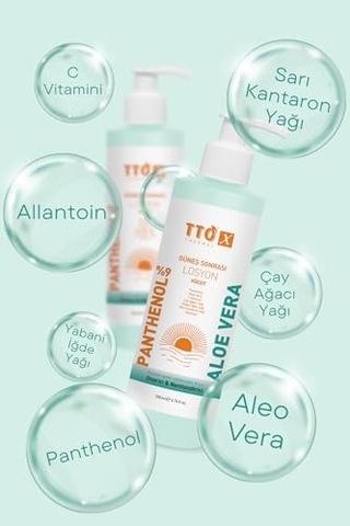 X Aloe Vera Losyon Güneş Sonrası Bakım, Nemlendirici, Ferahlatıcı, Yatıştırıcı 200 Ml