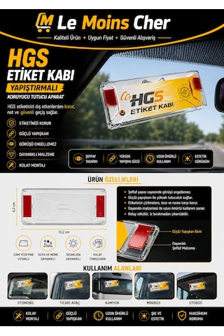 Land Rover Range Rover Vogue Hgs Etiket Kabı Yapıştırmalı Hgs Kılıfı Koruyucu Tutucu Aparat