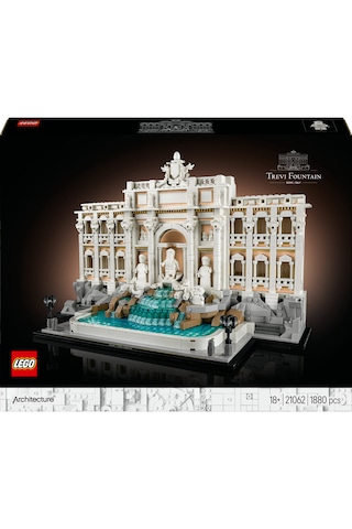 LEGO® Architecture Trevi Çeşmesi 21062 - Yetişkinler için Koleksiyonluk Seyahat Hatırası Yapım Seti (1880 Parça)