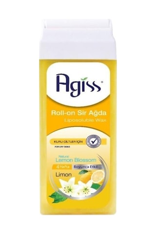 Agiss Limon Kuru Ciltler için Roll-On Sir Ağda 100 ML