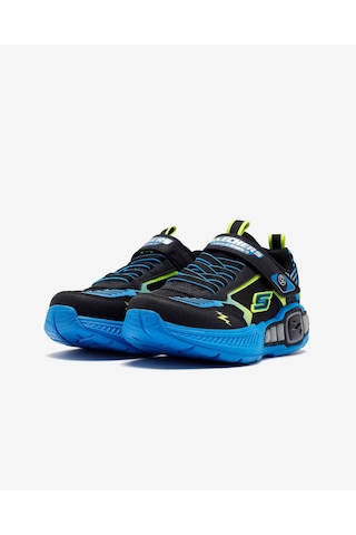 Skechers Light Storm 3 Büyük Erkek Çocuk Siyah Işıklı Spor Ayakkabı 400151l Bblm