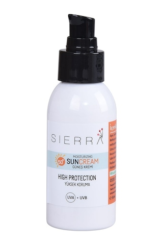 Sierra Güneş Koruyucu Yüz Kremi SPF50+ 50 ML