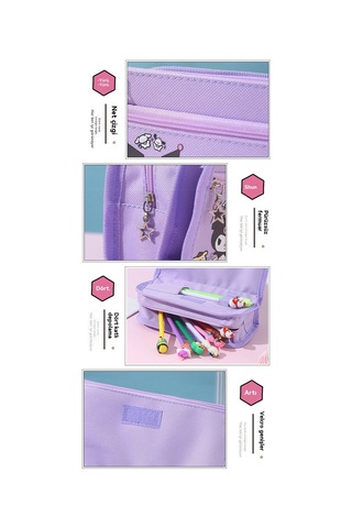 Aurora Pembe Kızçok Fonksiyonlu Kalemçantası Pembe