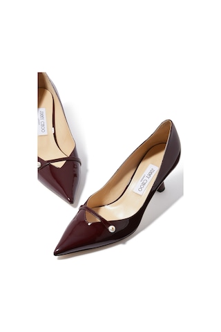 Jimmy Choo Rosalia 65 Topuklu Ayakkabı Kırmızı