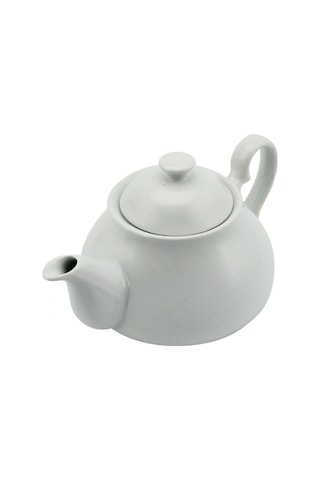 Jenisa Beyaz Porselen Demlik 750 Ml