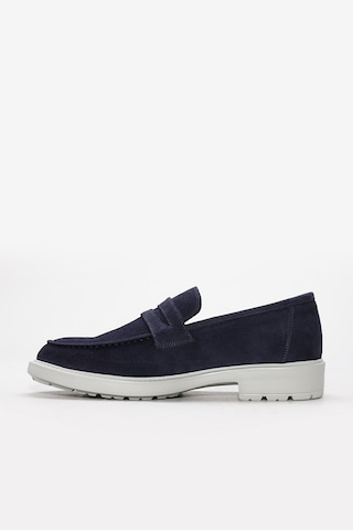Fast Step Hakiki Deri Erkek Casual Ayakkabı 214ma4091 Lacivert
