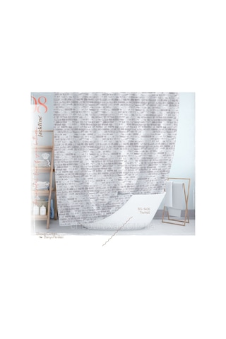Jackline Duş Perdesi 1406 Model Çift Kanat 2X110X200Cm Çok Renkli