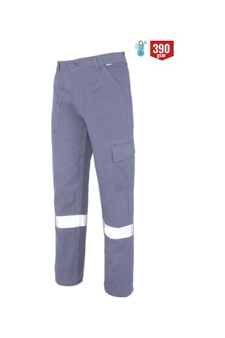 My Form Wınto 7/7 Gabardin Pamuklu Kumaş Teknik Pantolon-2142-grı Gri
