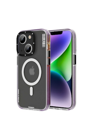 YoungKit Apple Uyumlu iPhone 14 Plus Kılıf Magsafe Şarj Özellikli Youngkit Jane Sand Serisi Kapak Youngkit-10134