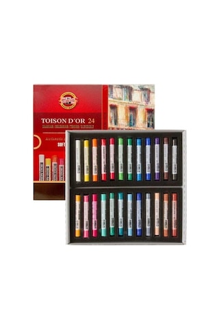 Kohinoor Toison D'Or Soft Pastel Boya 24 Renk