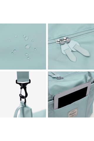 Tramvaylı Islak Cep Seyahat Duffel Çantası Olan Kadınlar İçin Çantaya Devam Et