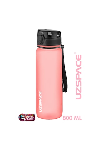 800 Ml Yeni Ebat-boy 25 Cm Tritan Su Matarası Bpa Koku Sızdırma Yok -3053a Pudra