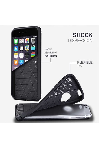Apple Uyumlu iPhone 7 Plus Kılıf Zore Room Silikon Kapak Lacivert