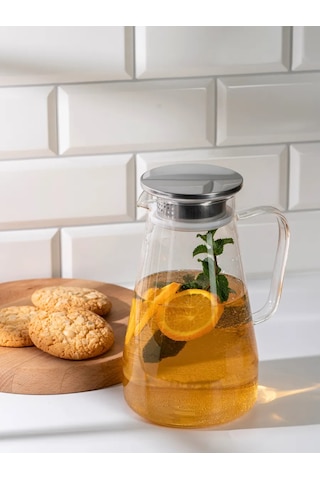 Purecrystal Cam Su Sürahisi-çaydanlık 1600 Ml 438711388