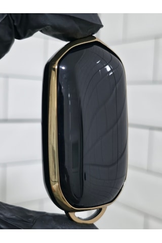 Togg T10x 3 Tuşlu Smart Nano Koruma Anahtar Kılıfı Siyah Gold Altın Renk Yüksek Kalite