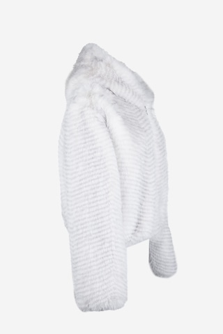 Valmenti Kadın Tekstil Beyaz Mont 616 5251 Bn Pls Mont Sk24/25 Beyaz Pelus Beyaz