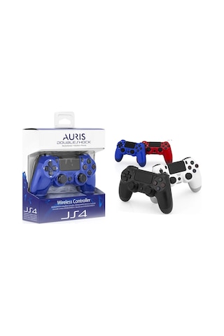 Kol Joystick Ps4 Analog Titreşimli Bluetooth Auris Ars-js4 Beyaz