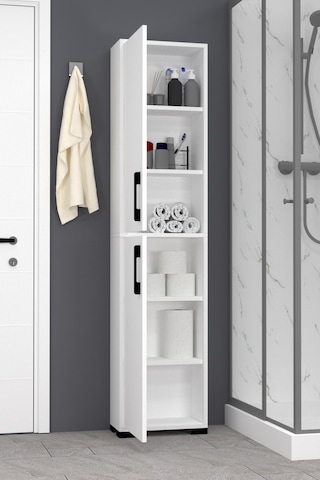 Lizbon No.4 Banyo Dolabı Beyaz