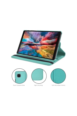 Galaxy Tab A9 Plus 11" Uyumlu Kılıf Zırh Ve Ekran Koruyucu Set