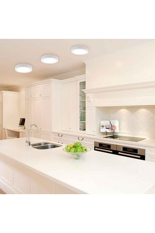 Yüzeye Monte Edilebilen Yüksek Verimli 6w Led Tavan Lambası - Nötr Beyaz Çok Renkli