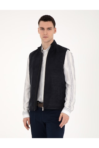 Pierre Cardin Erkek Lacivert Deri Mont-kaban 50293985-200 Lacivert