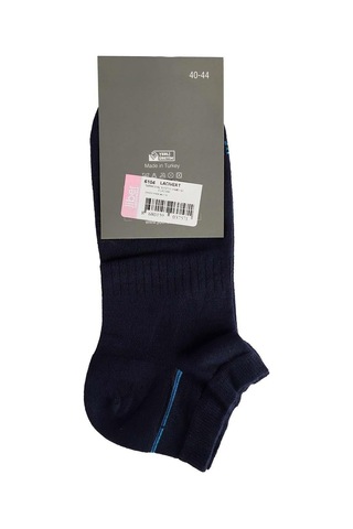 Jiber Erkek Modal Patik Likralı Çorap 6104/6106 - 6 Adet Lacivert