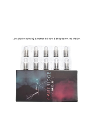 Yifomall 10 Adet Tek Kullanımlık Dövme İğne Kartuşu, Kaş, Göz Kapağı Ve Dudak İçin Yüksek Kaliteli Dövme Malzemeleri 7rl