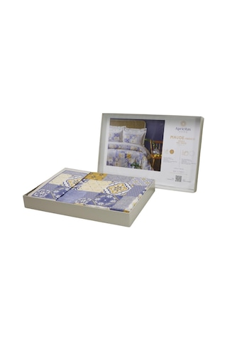 Apricitas Home Maude Tek Kişilik Pike Takımı Indigo