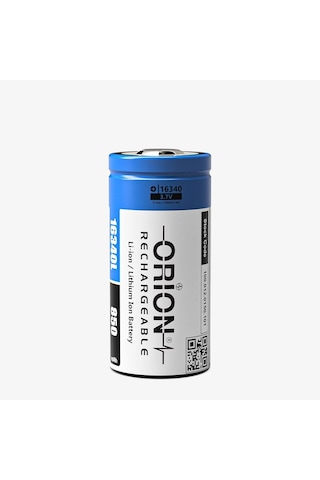 Orion 16340 - Rcr123a 3.7v 850mah 3c Li-ion Pil