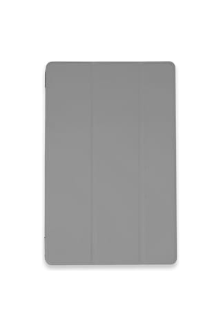 Zenviya21 Apple iPad Uyumlu Air 5 2022 Kılıf Tablet Smart Kılıf - Koyu Gri Zenya785 Arka Kapak