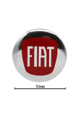 FİAT LOGOLU 56 MM JANT GÖBEK STICKER