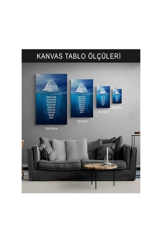 Modern Soyut Çiçekler Kanvas Tablo, Işıltılı Ve Sanatsal Duvar Dekoru