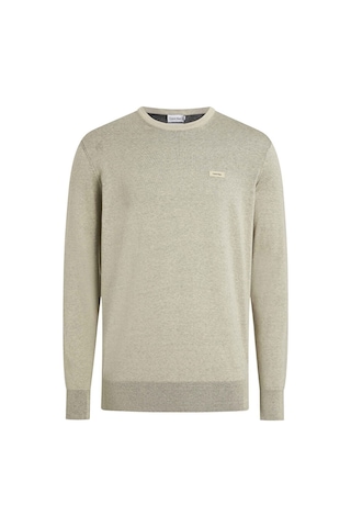 Calvin Klein Bisiklet Yaka Erkek Kazak Yeşil