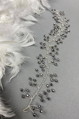 FdayAksesuar Kadın Gümüş Renk Sia Model Saç Aksesuarı FRDY31295