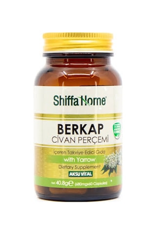 Shiffa Home Aksu Vital Berkap Civan Perçemi With Yarrow 680 MG Shiffa Home Aksu Vital Berkap Civan Perçemi With Yarrow 680 MG