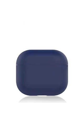Apple Uyumlu AirPods Pro 2 Kılıfı Silikon Kılıf Şarj Bölümü Tıpalı Soft Yumuşak Kablosuz Şarj Destek Siyah