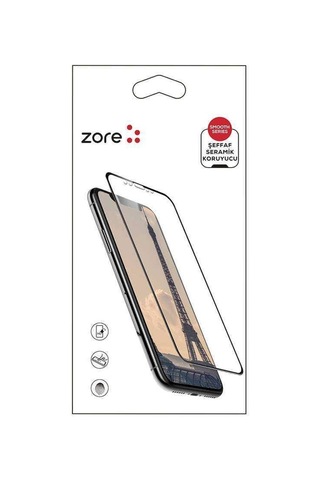 Apple Uyumlu iPhone Xs 5.8 Zore Seramik Ekran Koruyucu