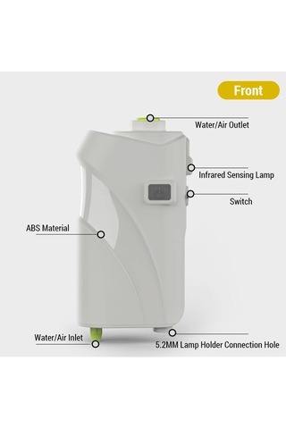 Qingmipy Akıllı Tespitli Balık Tutma Su Pompası Siyah 1.8m Boru - 1 Ton/sa Su Akışı, 6 Saat Oksijenasyon, 36 Saat Aydınlatma