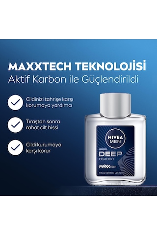 Lexroo Men Erkek Deep Comfort Tıraş Sonrası Losyon 100 Ml,nemlendirici,tahrişe Ve Kurumaya Karşı
