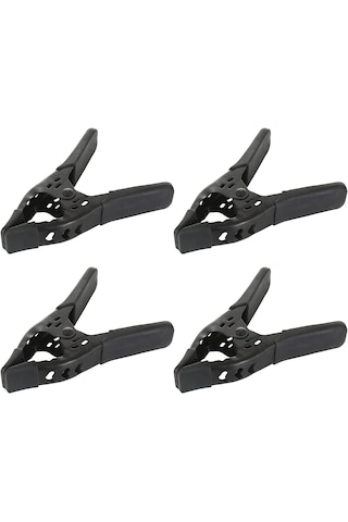 Ayarlanabilir Yaylı Güçlü Tutuşlu Metal Kıskaç Mengene Pense Mandal İşkence Kaymaz Kaplamalı Çeneler, Çok Amaçlı Sabitleme Aparatı Fotoğraf, Ahşap, Hobi Ve Atölye Kullanımı İçin Dayanıklı Tasarım