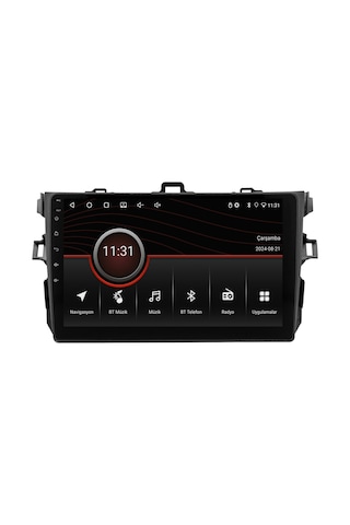 Toyota Corolla Android Multimedya Sistemi 2008-2012 Crv-4543xr