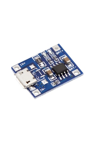Tp4056 1a Lityum Batarya Şarj Micro Usb Modülü