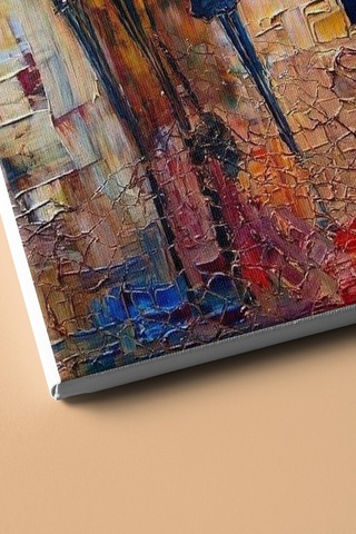 Webstyle Sayılarla Boyama Seti Kasnaklı Renkli Şemsiyeler 50x65 Cm