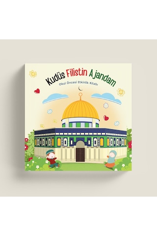 Çocuklar İçin Kudüs Filistin Ajandam Okul Öncesi Çok Renkli