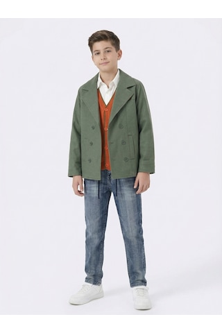 Xo Kids Erkek Çocuk 4lü Alt Üst Takım 11-14 Yaş 14208 Yeşil