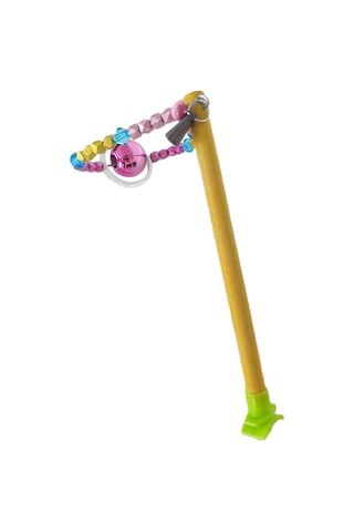 Markapet Tünekli Döner Toplu Kuş Oyuncağı 10 Cm-16 Cm Sarı