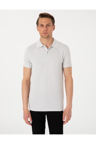 Pierre Cardin Erkek Gri Tişört 50310171-vr024 Gri