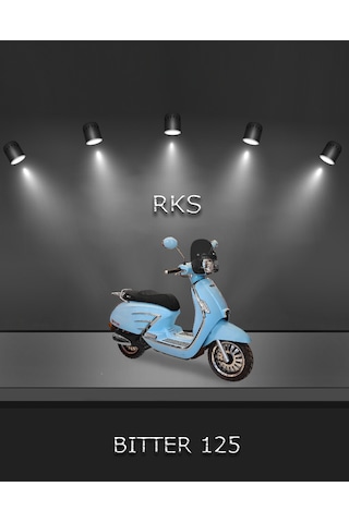 Rks Bitter 125 Motosiklet Mavi