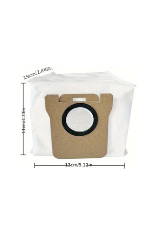 Xuweiwei 24 Adet Xiaomi Robot Süpürge X20+ Aksesuarları Yan Fırça Filtre Mop Bez Toz Çantası